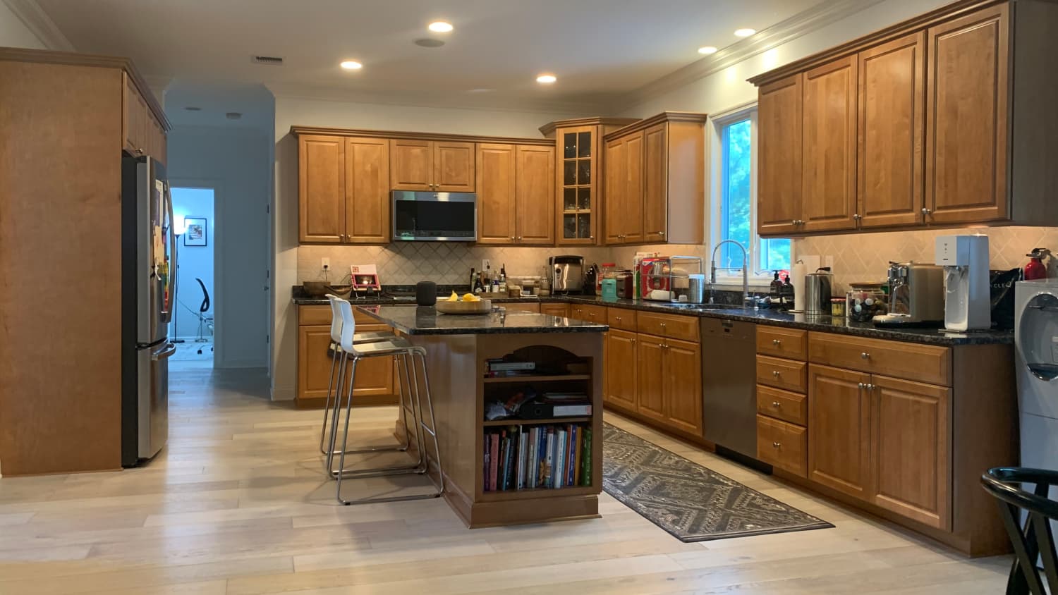 At store home cabinets